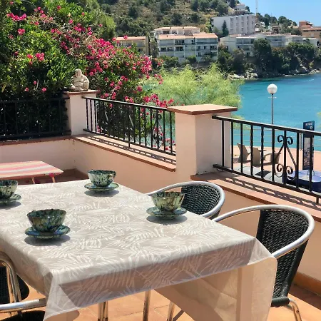 Pere Rahola - Apartamento En La Playa De Canyelles Con Vistas Esplendidas - Terraza - Wifi Roses Buitenkant foto
