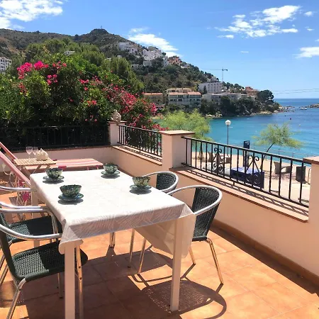 Pere Rahola - Apartamento En La Playa De Canyelles Con Vistas Esplendidas - Terraza - Wifi Roses Buitenkant foto
